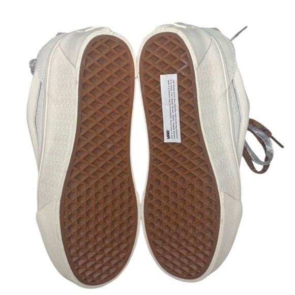 VANS Knu Stack Shoes White Platform Shoes Women 7 / men’s 5.5 - Picture 7 of 9